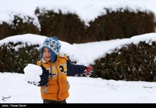 Snow Kerman Iran Snowballs 03