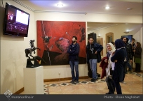 Commemoration of Iranian artist Morteza Momayez with French Graphic Designer Michel Bouvet 14