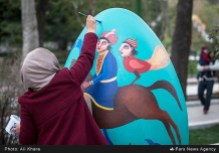 Tehran, Iran - Baharestan - Urban art event to welcome spring - 2016 (1394-1395) - 026