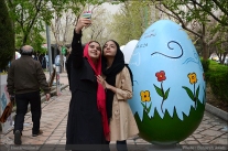 Tehran, Iran - Baharestan - Urban art event to welcome spring - 2016 (1394-1395) - 172