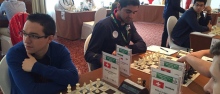 FISU World University Chess Championship 2016 - Iranian chess players IM Amirreza Pourramezanali and GM Pouya Idani