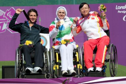 Nemati, Zahra - 2012 London Paralympic Games - Archery - Gold (Iran)