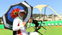 Rio 2016 - Archery - Ranking Round - Zahra Nemati - Olympic Games in Rio de Janeiro, Brazil