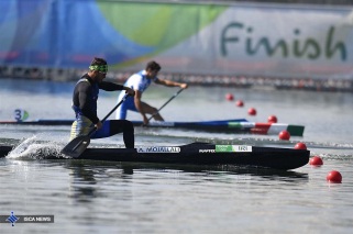 Rio 2016 - Canoe Sprint - Canoe Single 200m - Adel Mojallali - Olympic Games in Rio de Janeiro, Brazil - (ISCA) 03
