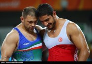 Rio 2016 - Wrestling - Freestyle 125kg - Komeil Nemat Ghasemi - Silver medal winner - Olympic Games in Rio de Janeiro, Brazil - Photo Mohammad Hassanzadeh (Tasnim) 02