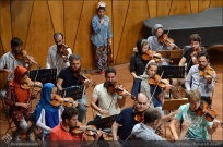 Tehran Symphony Orchestra and World Youth Orchestra - Rehearsal - Tehran, Iran - Foto by Bahareh Asadi for Honar Online - 3