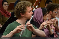 Tehran Symphony Orchestra and World Youth Orchestra - Rehearsal - Tehran, Iran - Foto by Bahareh Asadi for Honar Online - 5