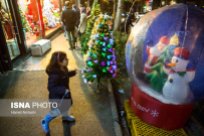 Christmas 2016/2017 in Tehran, Iran (Photo credit: Hamid Amlashi / ISNA)
