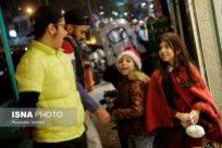 Christmas 2016/2017 in Tehran, Iran (Photo credit: Rouhollah Vahdati / ISNA)