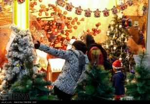 Christmas 2016/2017 in Tehran, Iran (Photo credit: IRNA)
