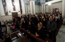 St. Joseph Assyrian Catholic Church in Tehran, Iran on December 24, 2016 (Photo credit: Atta Kenare / AFP)