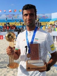 2017 Fifa Beach Soccer World Cup - Mohammad Ahmadzadeh - Winner adidas Golden Ball and Bronze Scorer