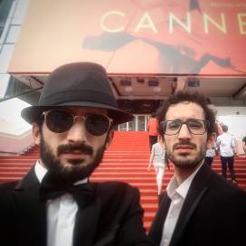 Bahram and Bahman Ark, Cinéfondatino Second Prize winners for Heyvan (Animal). Photo credit bahramark, instagram.com