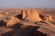 Western Lut Desert, Kerman Province, Iran - Photo credit yeowatzup, wikimedia.org