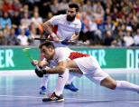 BERLIN - Indoor Hockey World Cup Bronze: Iran - Australia foto: NOROUZZADEH Reza. WORLDSPORTPICS COPYRIGHT FRANK UIJLENBROEK
