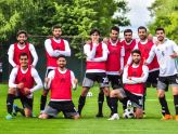 Iranian players during their training camp in Russia before the World Cup (photo credit sardar_azmoun, instagram.com)