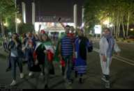 Iranian fans after the match at Azadi Stadium, Tehran. Photo credit: IRNA.