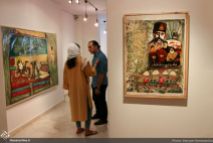 July 2018, Mah Gallery, Tehran, Iran. Photo credit Maryam Ramezanloo, Honar Online.